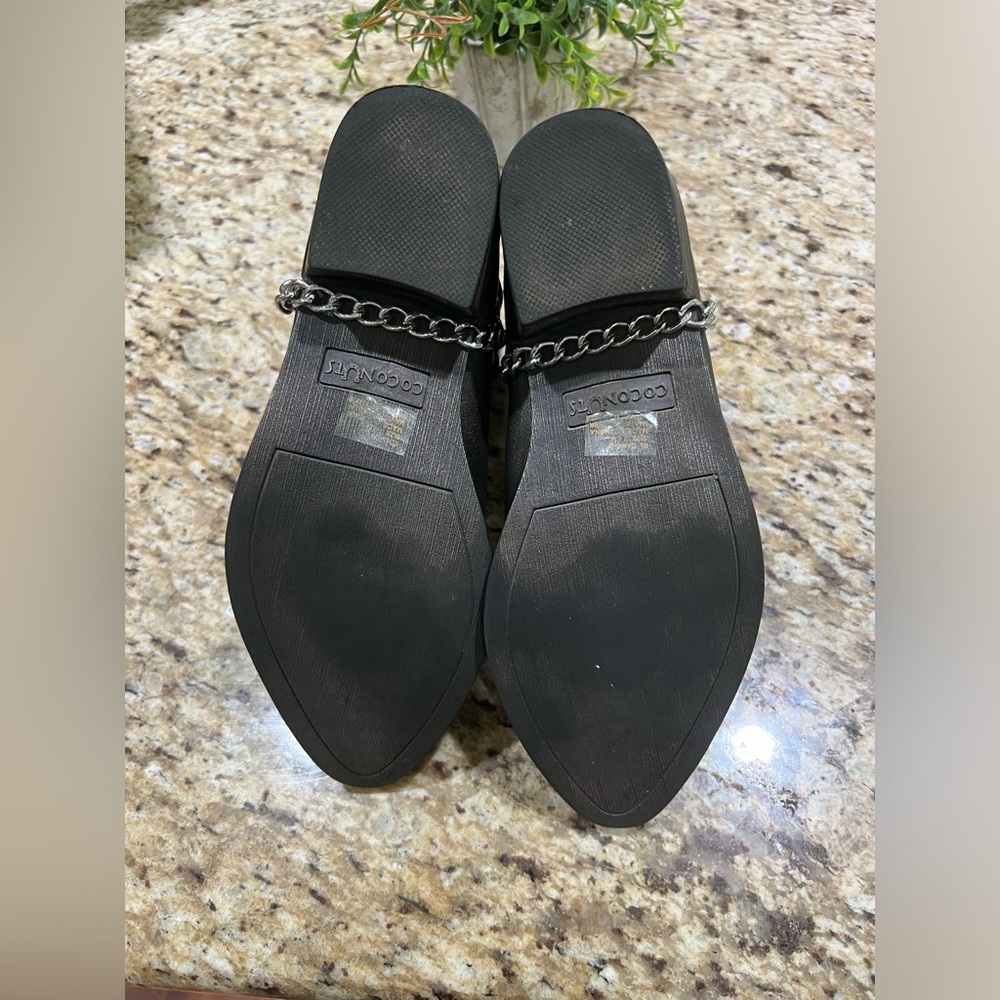 Coconuts by Matisse Black Ankle Boots with Silver Accents - Picture 11 of 13